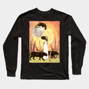 Partial Lunar Eclipse Long Sleeve T-Shirt